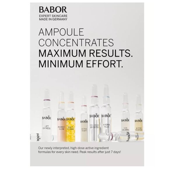 Babor Ampoule Concentrate Perfect Glow, Smooth, Radiant, NEW - Sample 2 ml. - Picture 6 of 11
